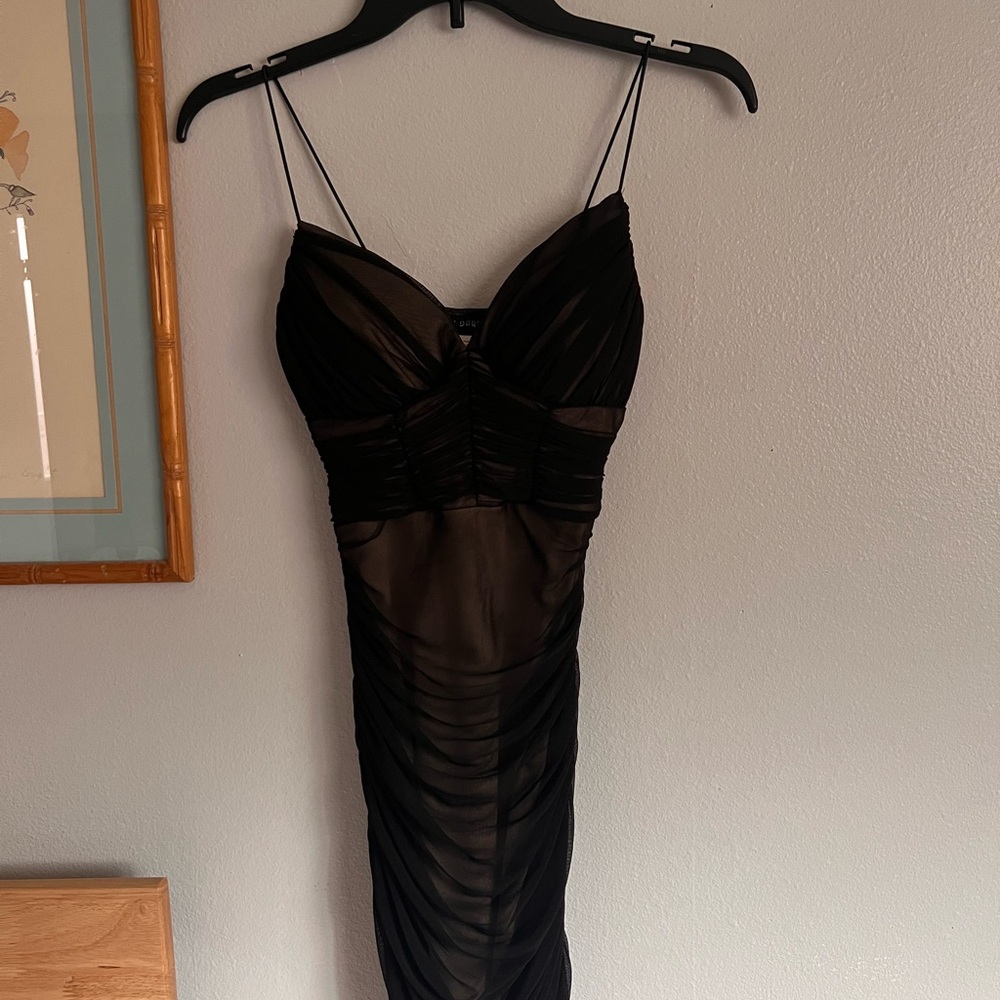 B Darlin Black Mini Dress